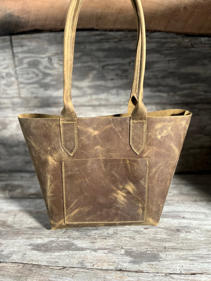 Women's Minimal Tote Bag- Honey