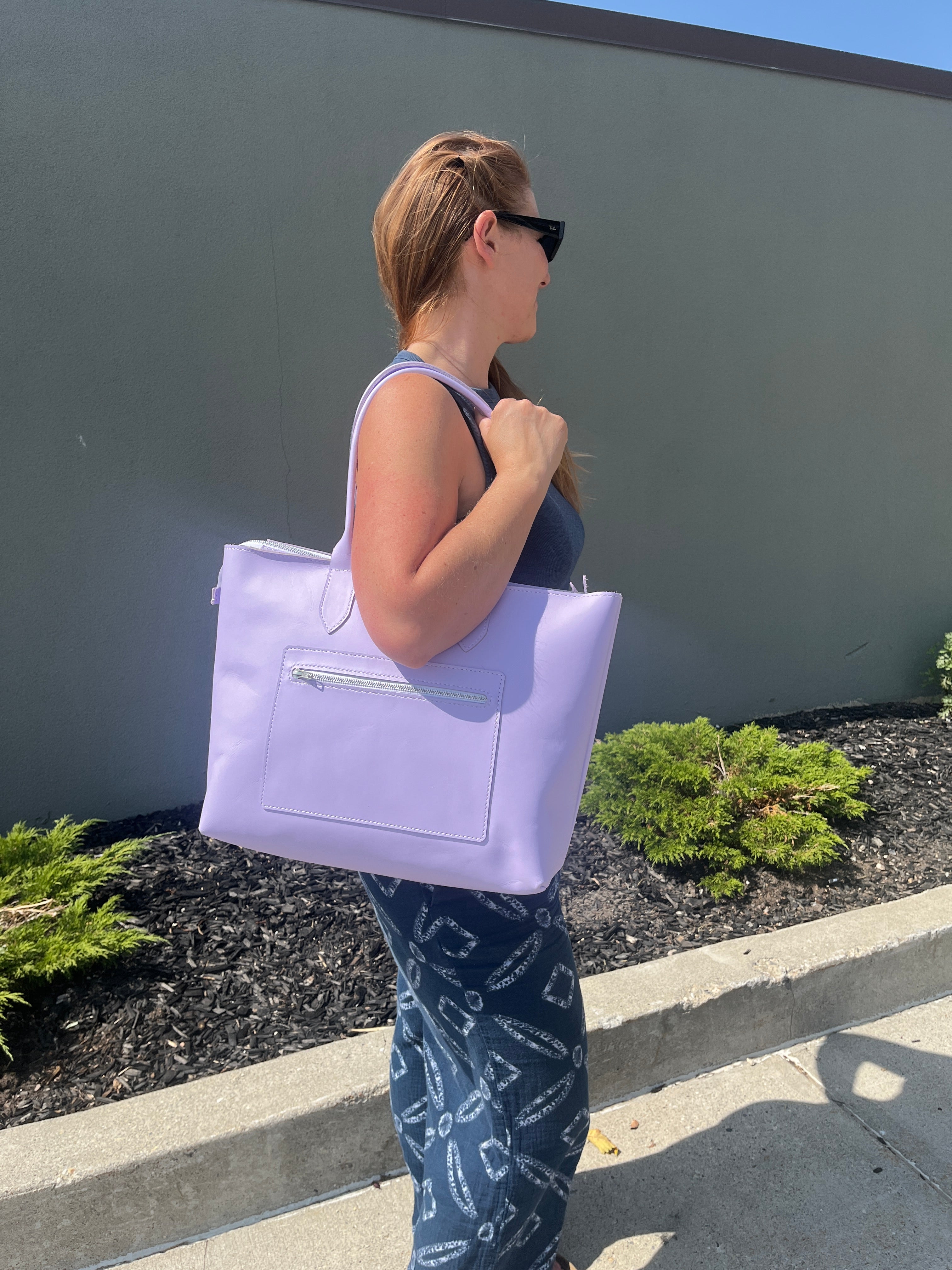 Lavender Medium Shopping Bag outlet